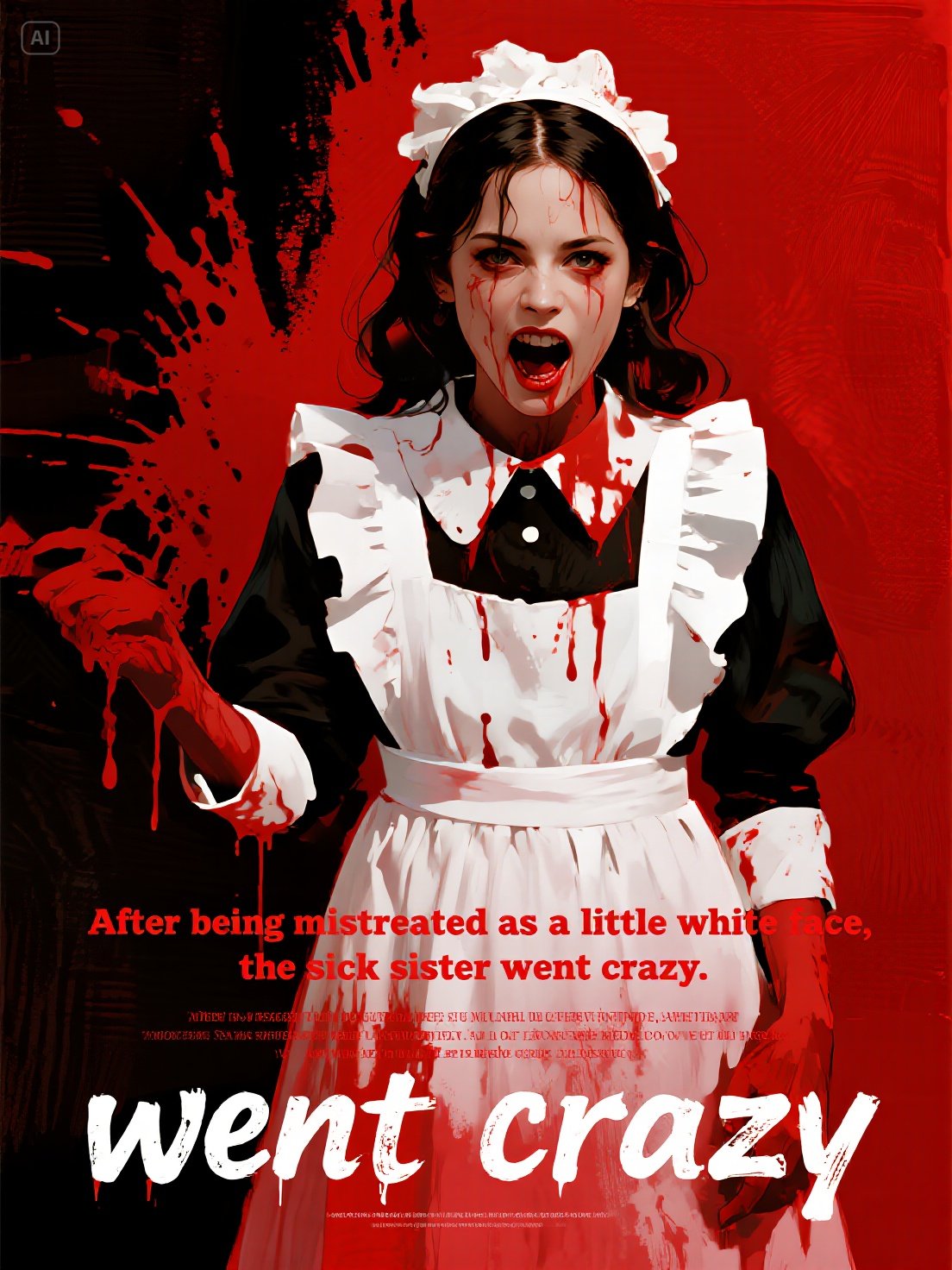 After being mistakenly identified and brutally tortured, the yandere sister went on a killing spree