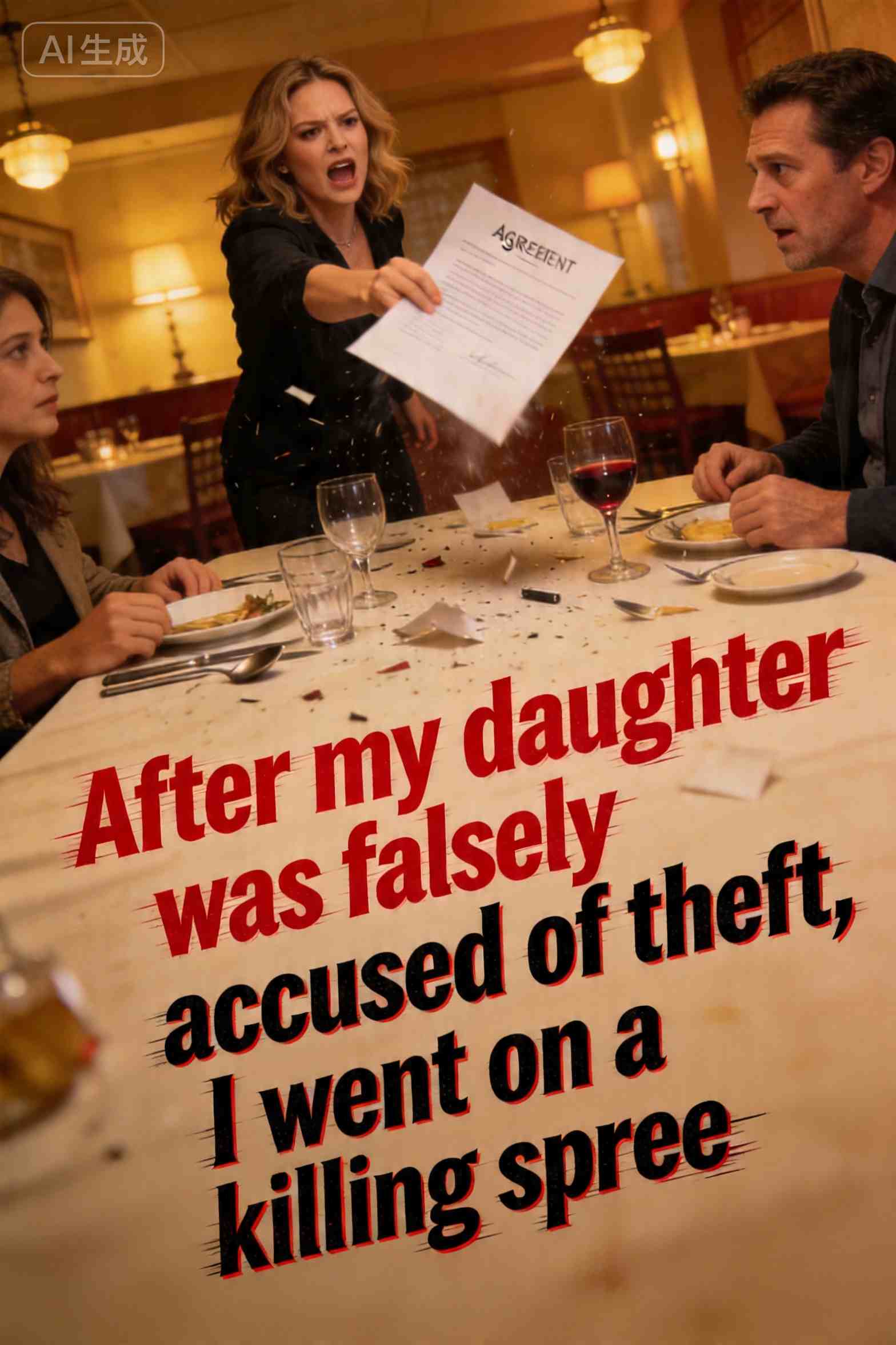 After my daughter was falsely accused of theft, I went on a killing spree