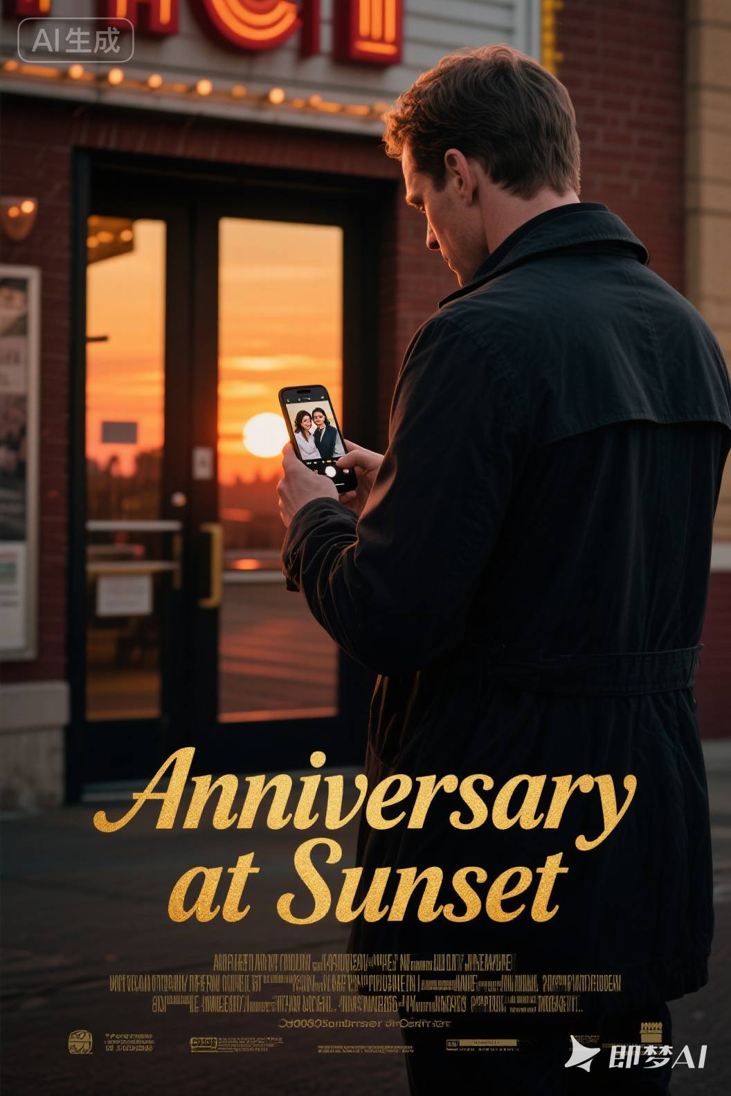 Anniversary at Sunset