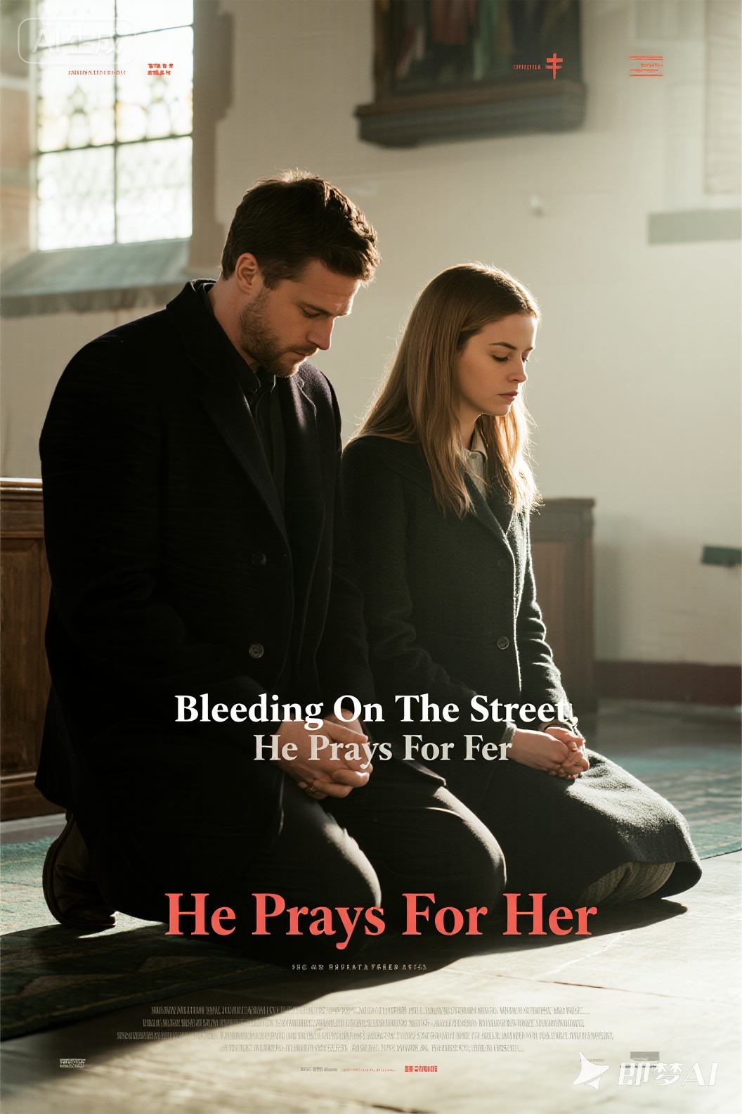 Bleeding On The Street, He Prays For Her