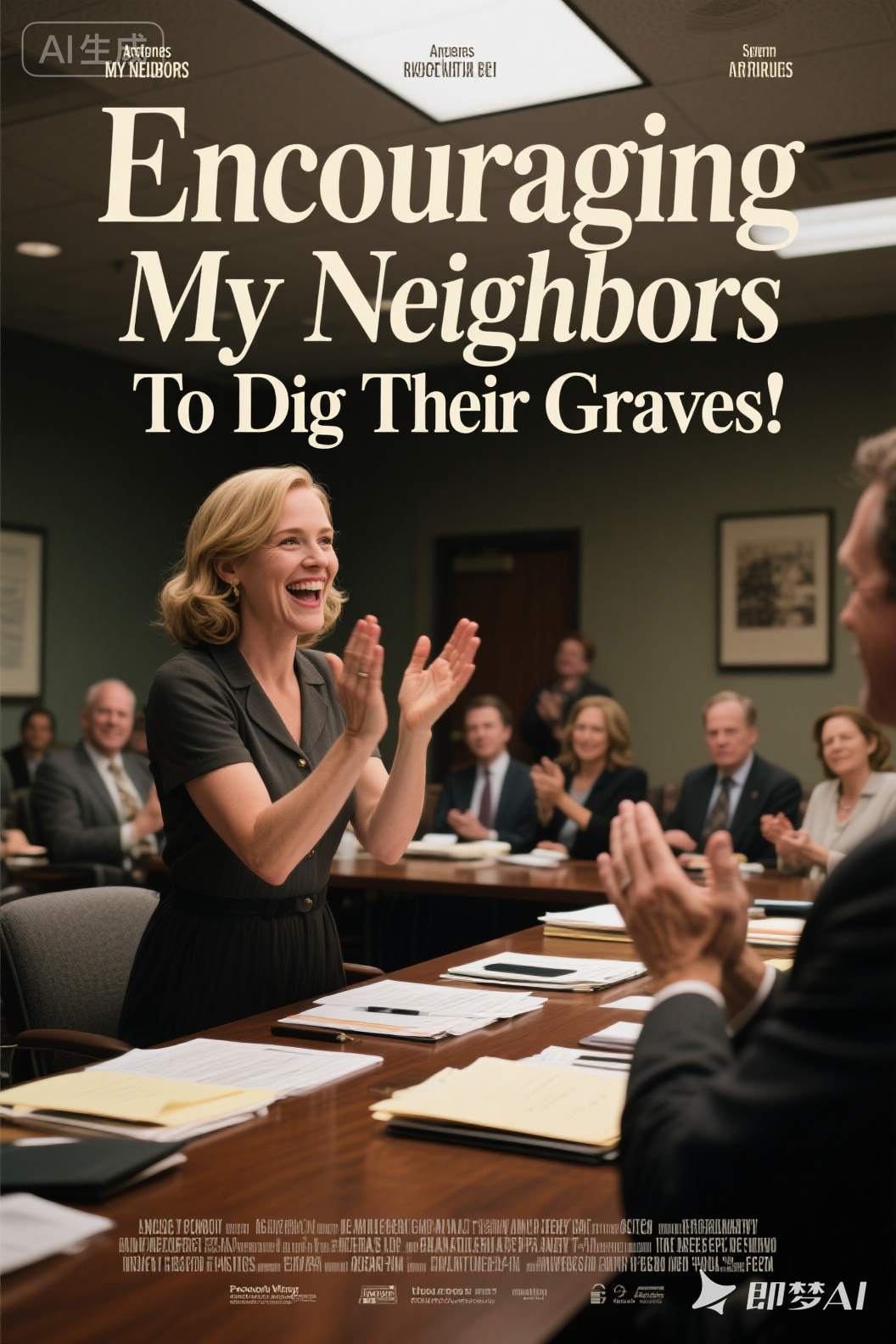 Encouraging My Neighbors To Dig Their Graves