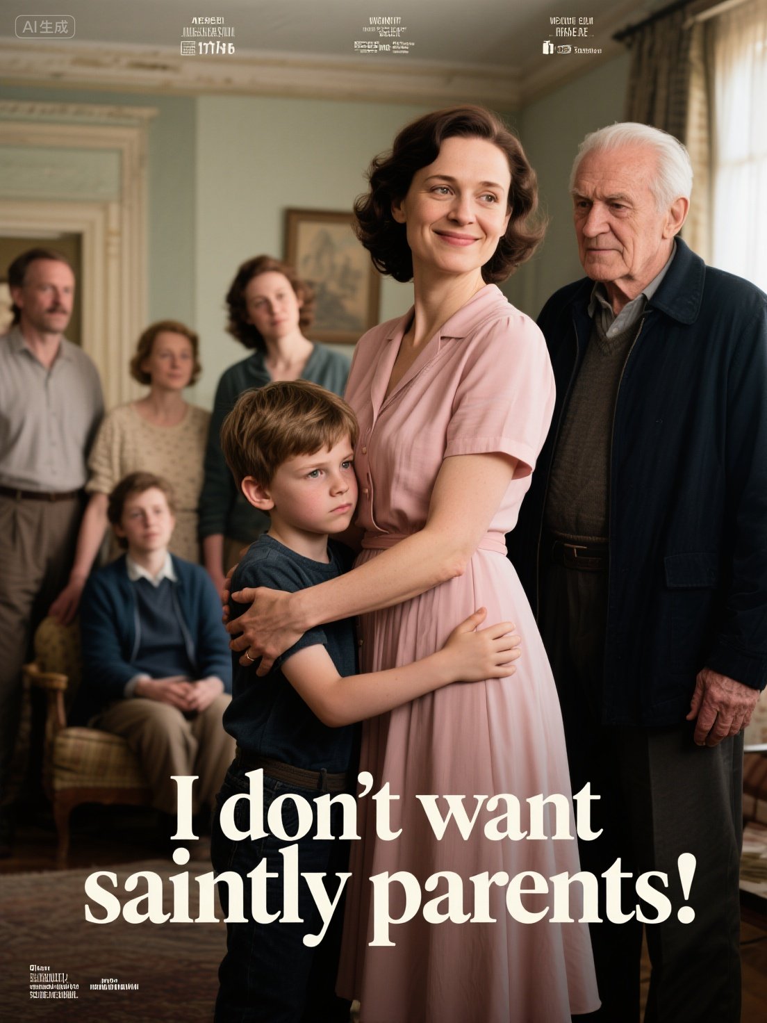 I don't want saintly parents