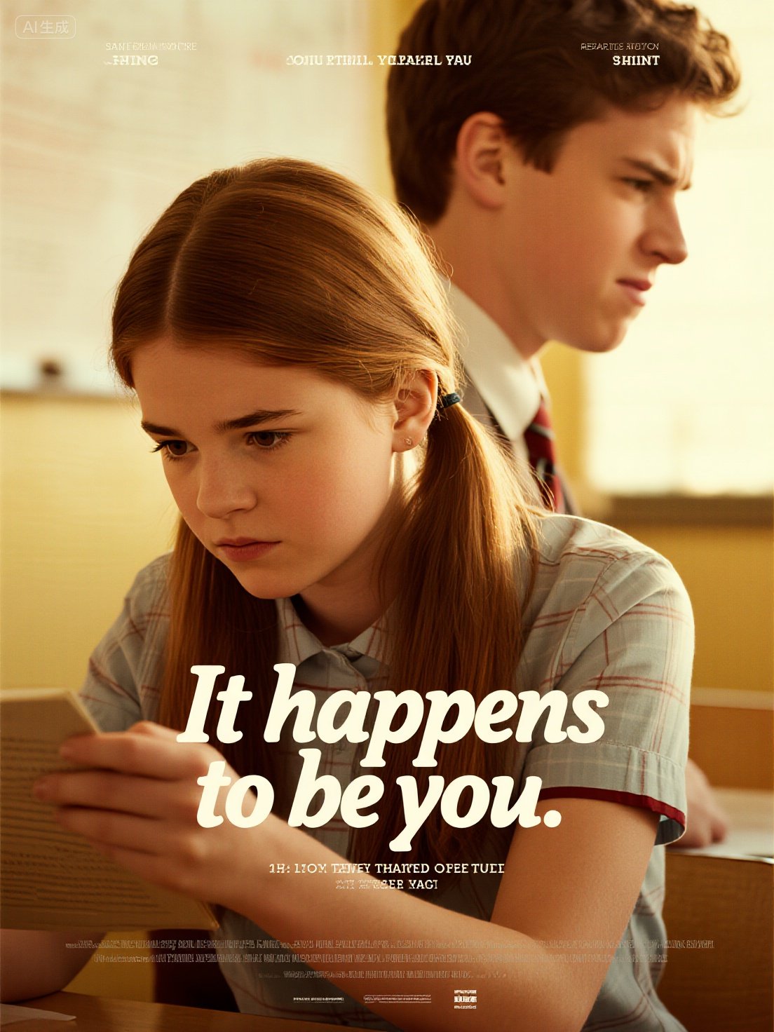 It happens to be you