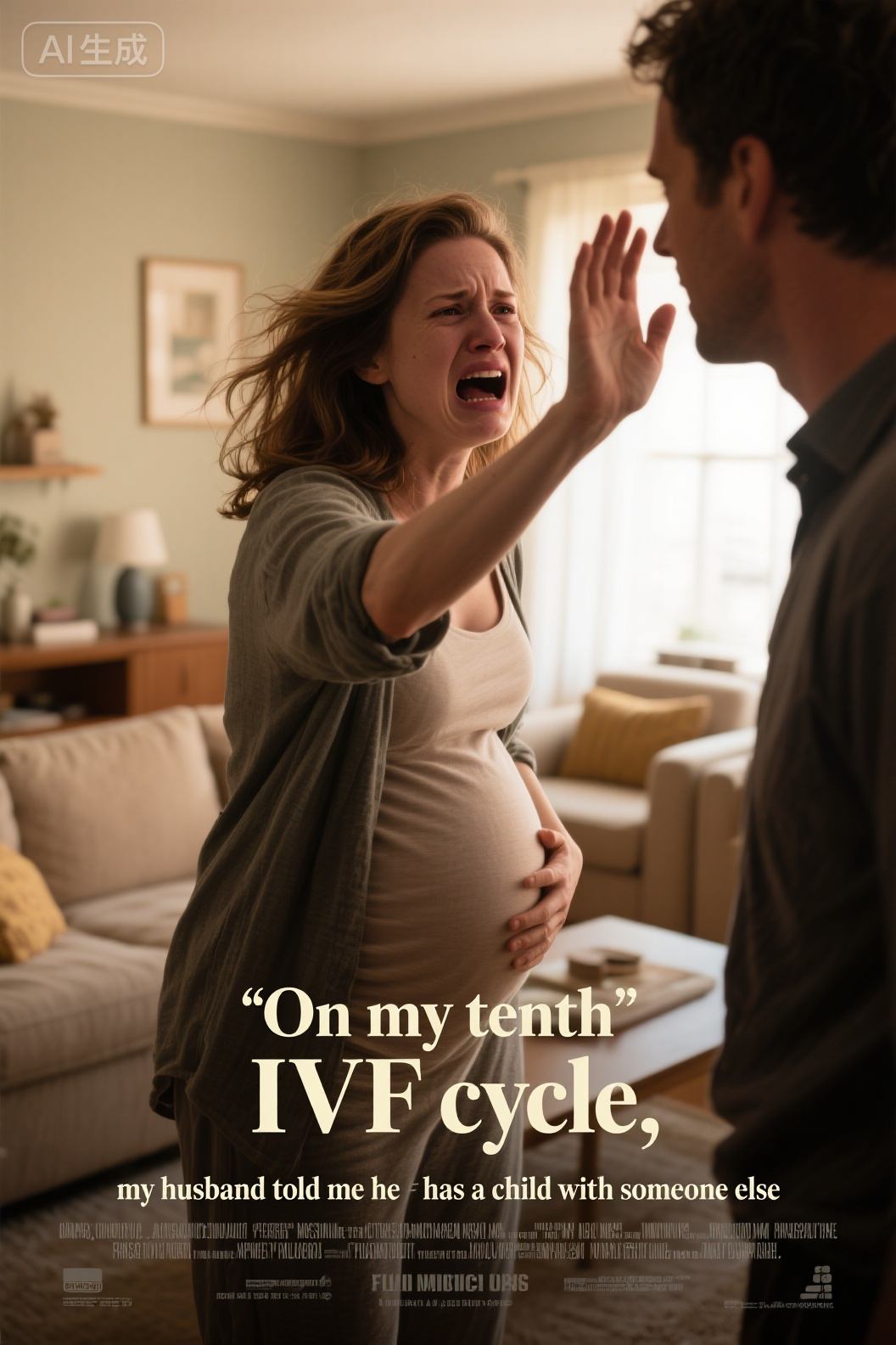 On my tenth IVF cycle, my husband told me he has a child with someone else