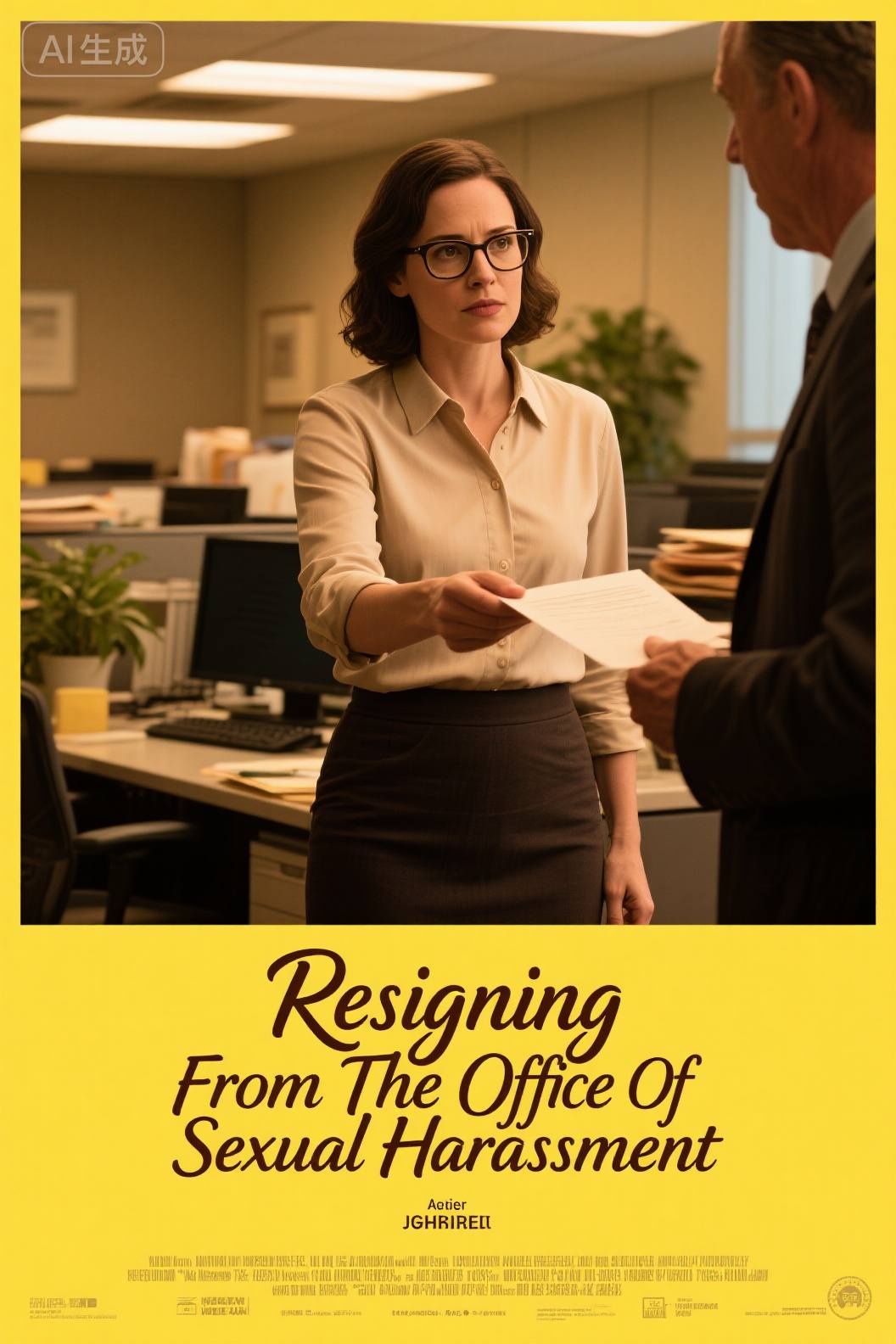 Resigning From The Office Of Sexual Harassment