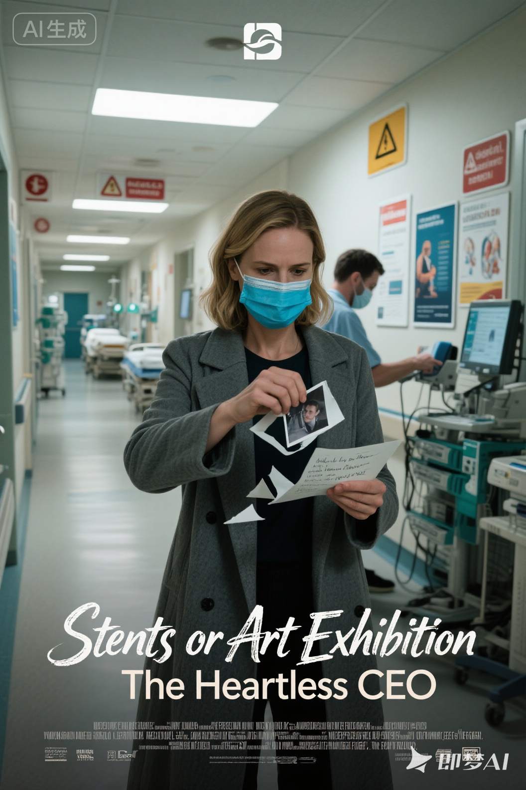 Stents or Art Exhibition, The Heartless CEO