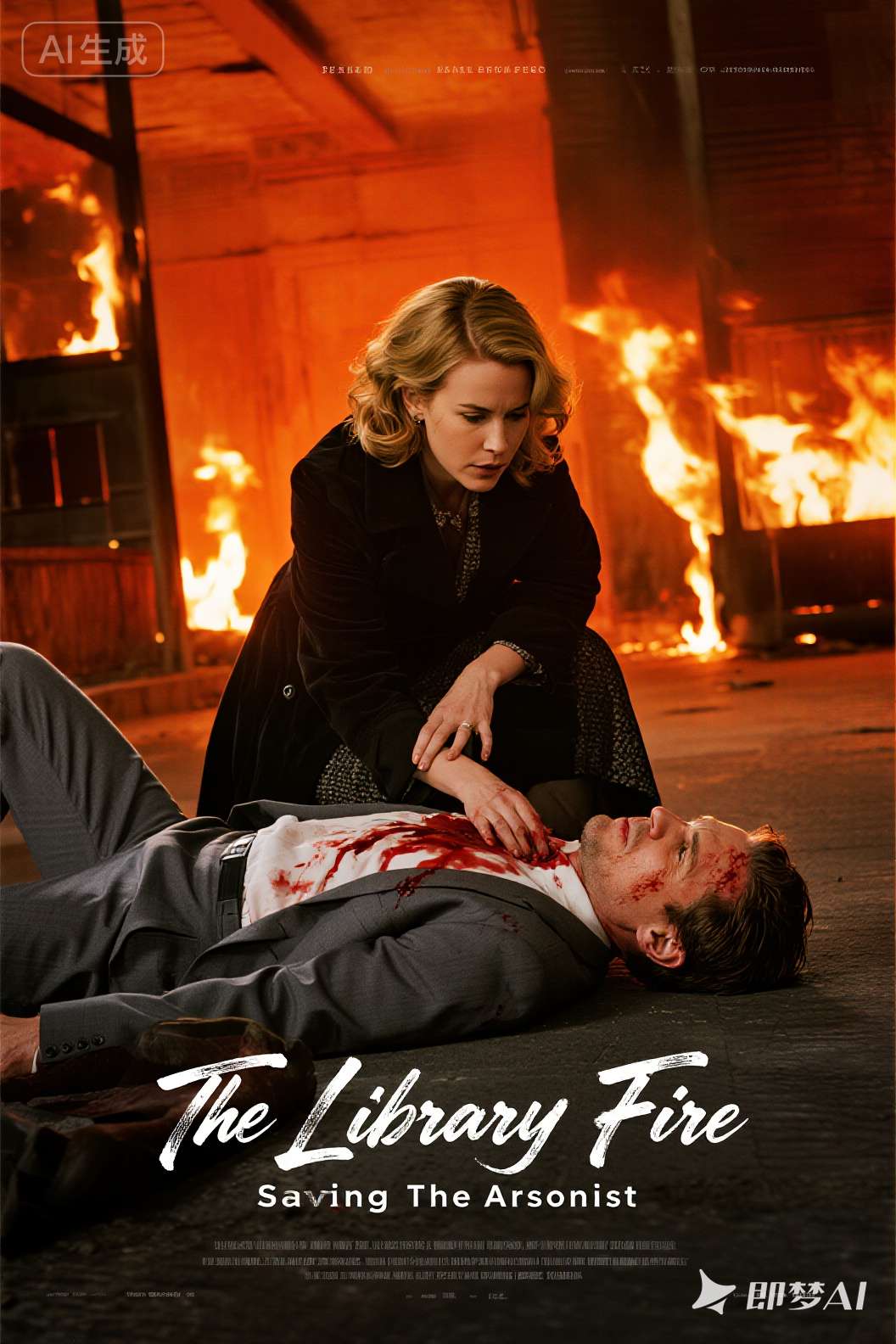 The Library Fire, Saving The Arsonist