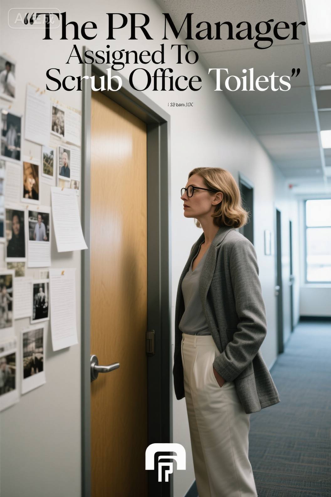 The PR Manager Assigned To Scrub Office Toilets