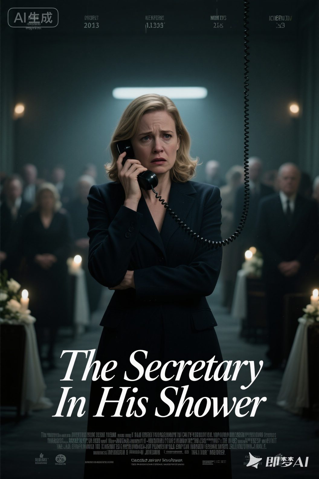 The Secretary In His Shower