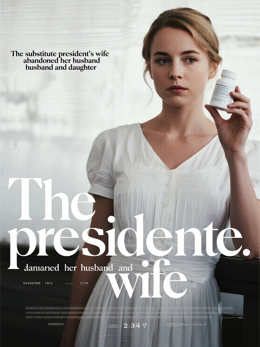 The substitute president's wife abandoned her husband and daughter