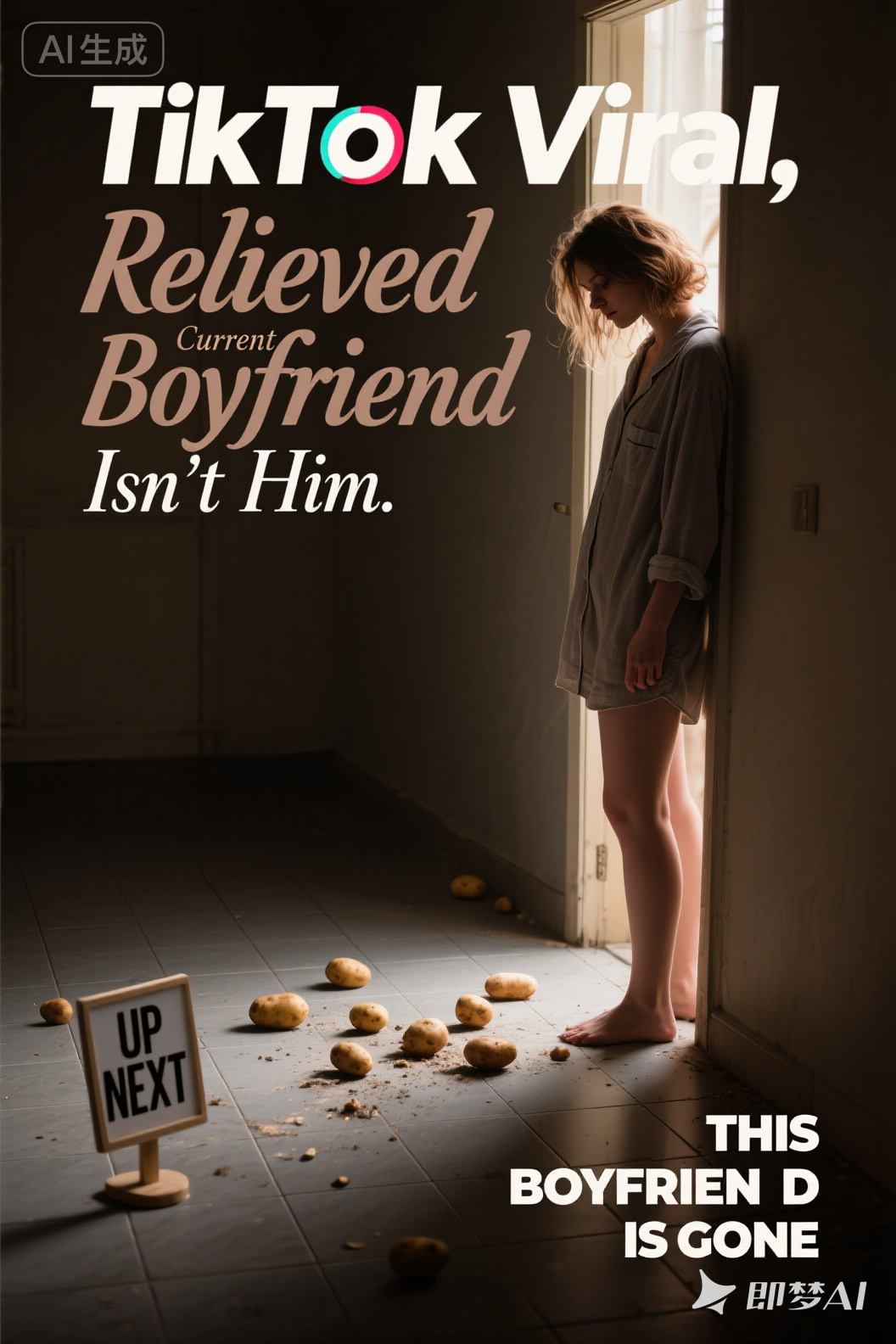 TikTok Viral, Relieved Current Boyfriend Isn't Him