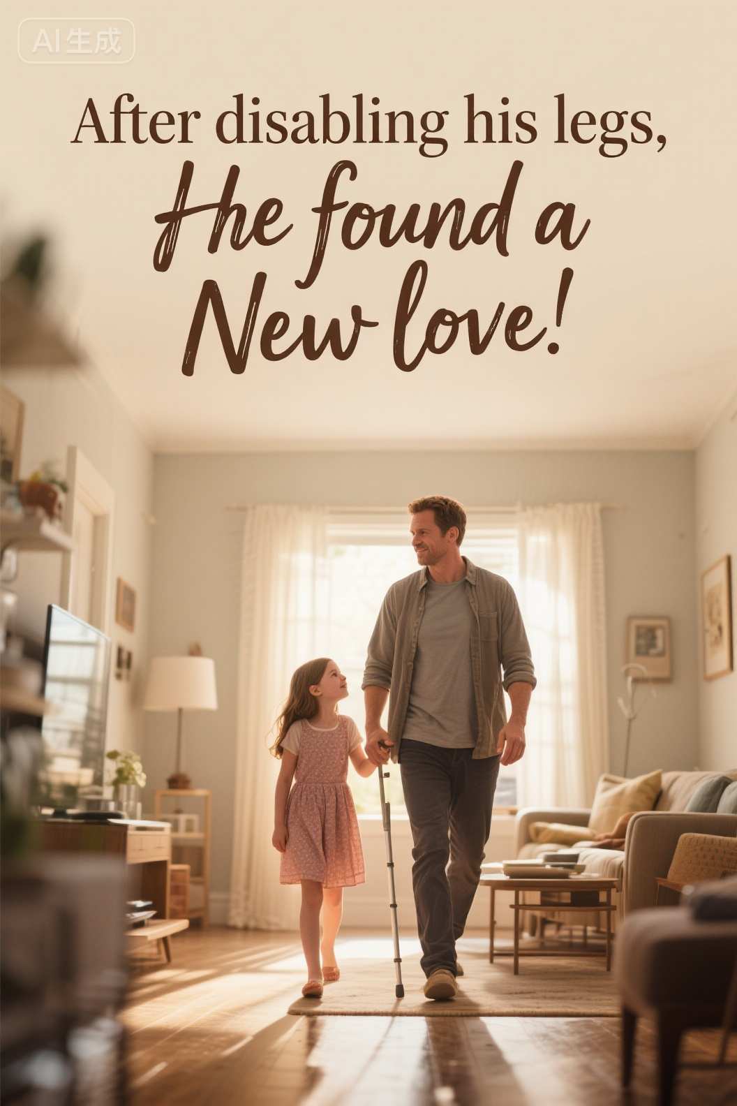 After disabling his legs, he found a new love