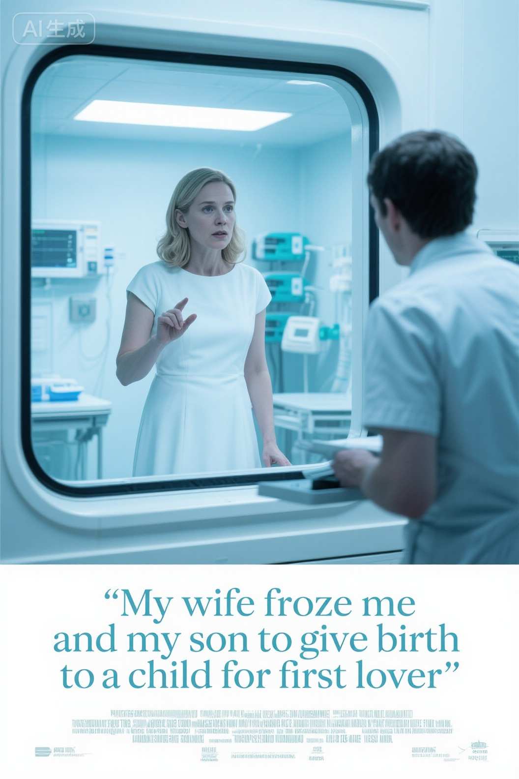 My wife froze me and my son to give birth to a child for first lover