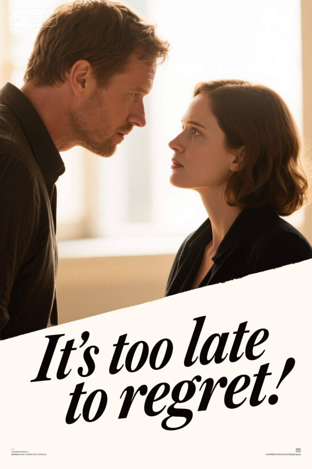 It's too late to regret