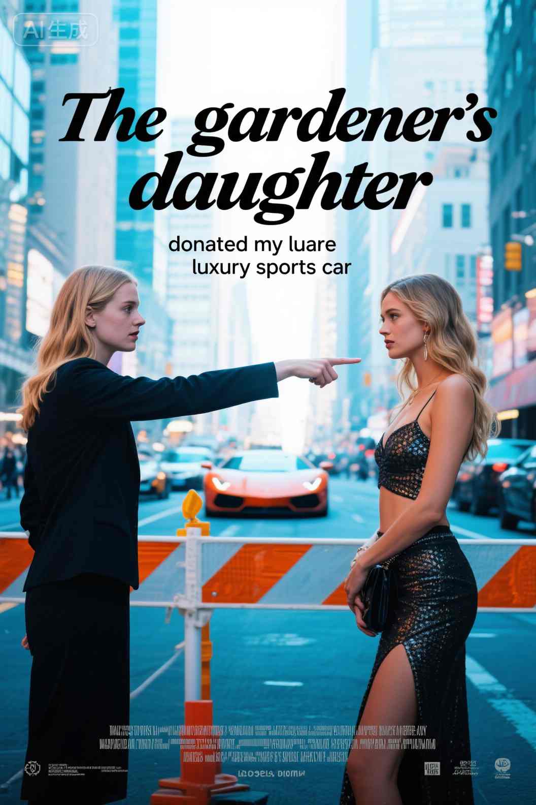 The gardener's daughter donated my luxury sports car
