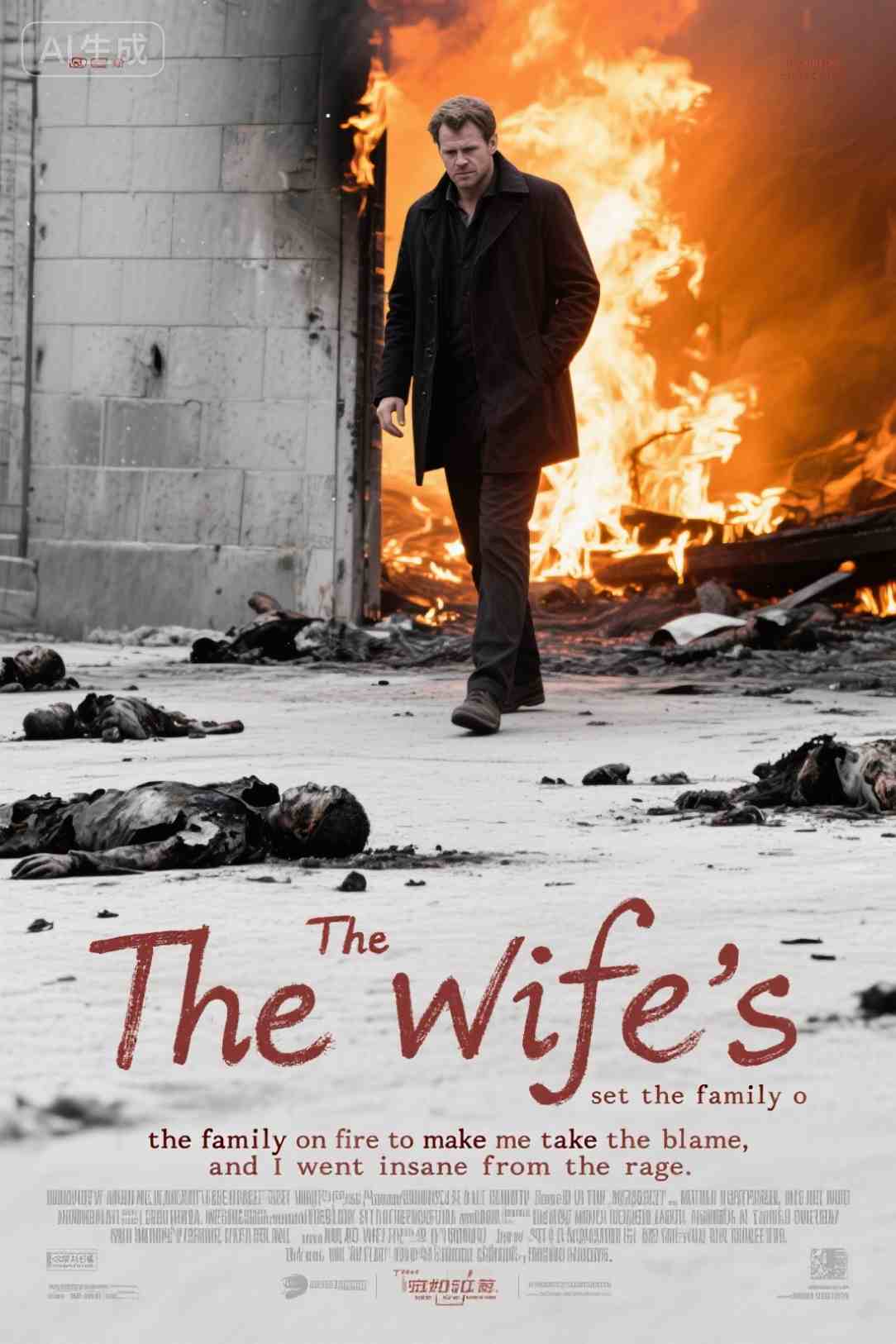 The wife's assistant set the family on fire to make me take the blame, and I went insane from the rage