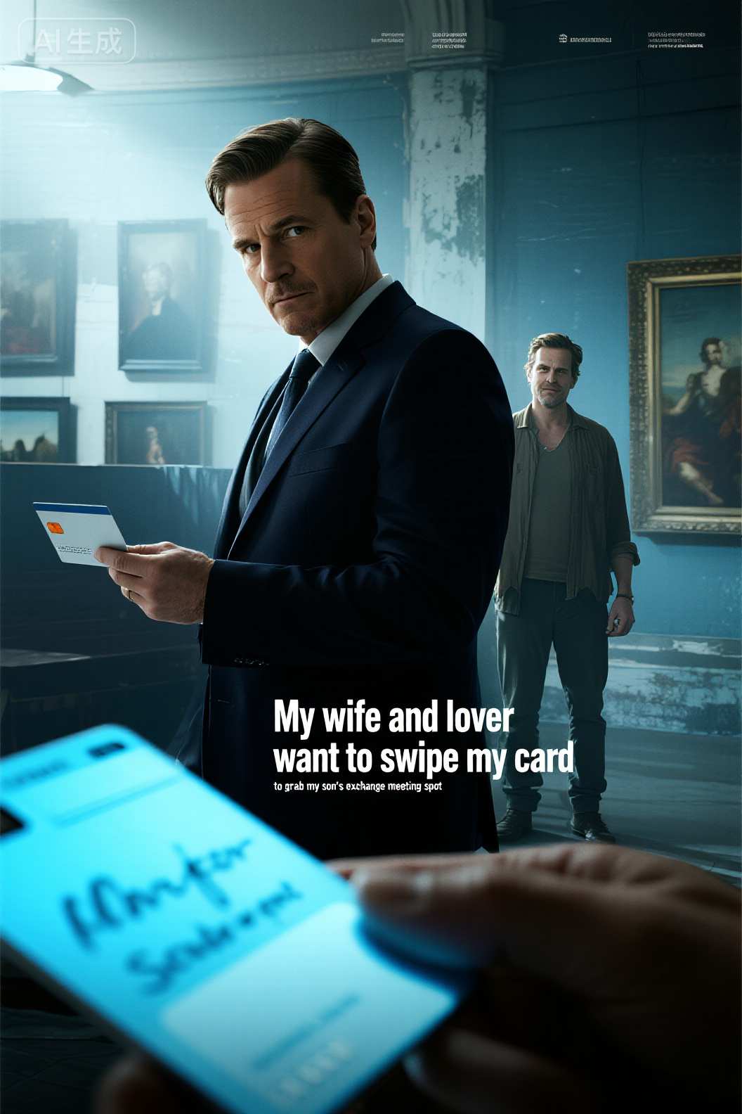 My wife is using my money to support her lover.