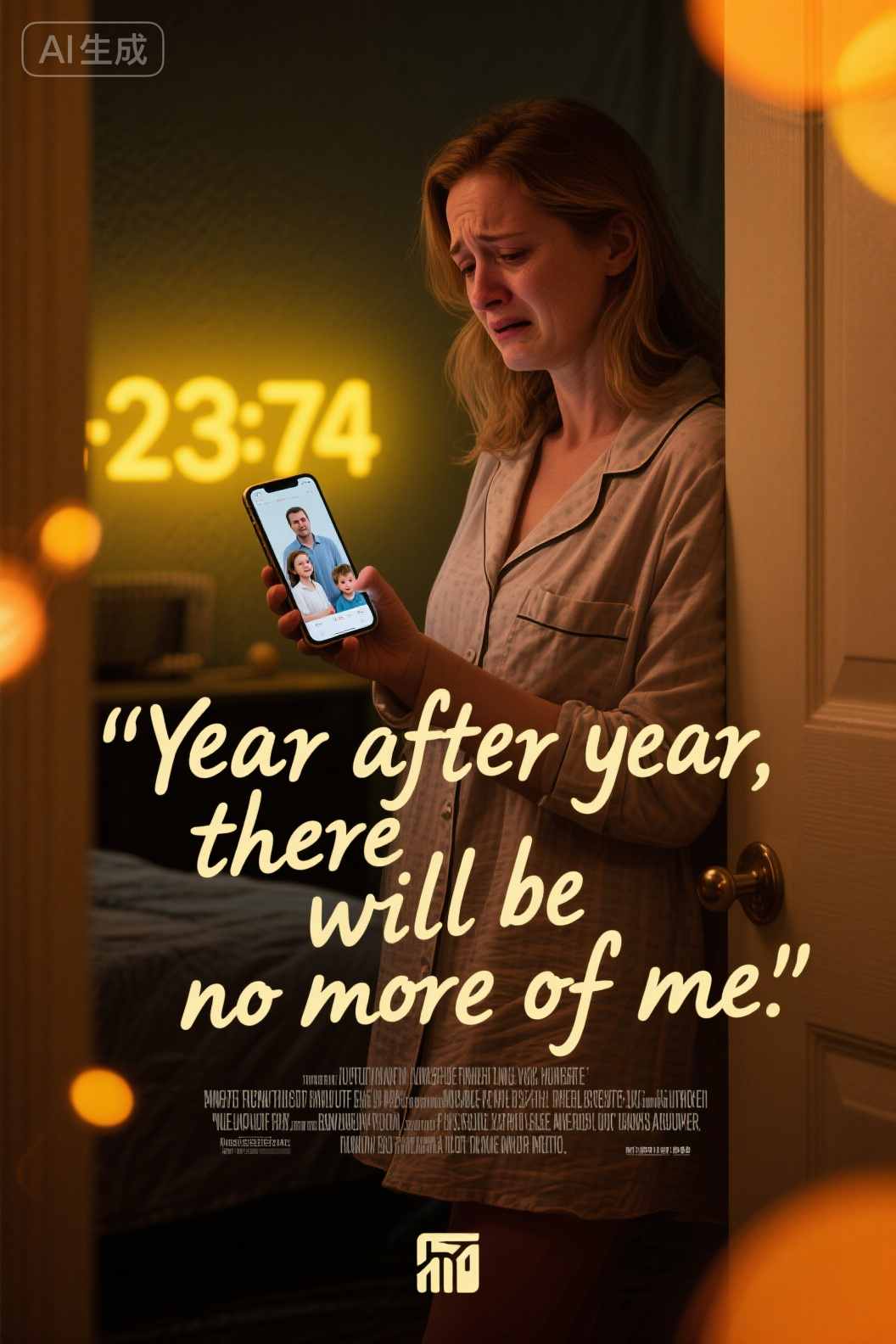 Year after year, there will be no more of me
