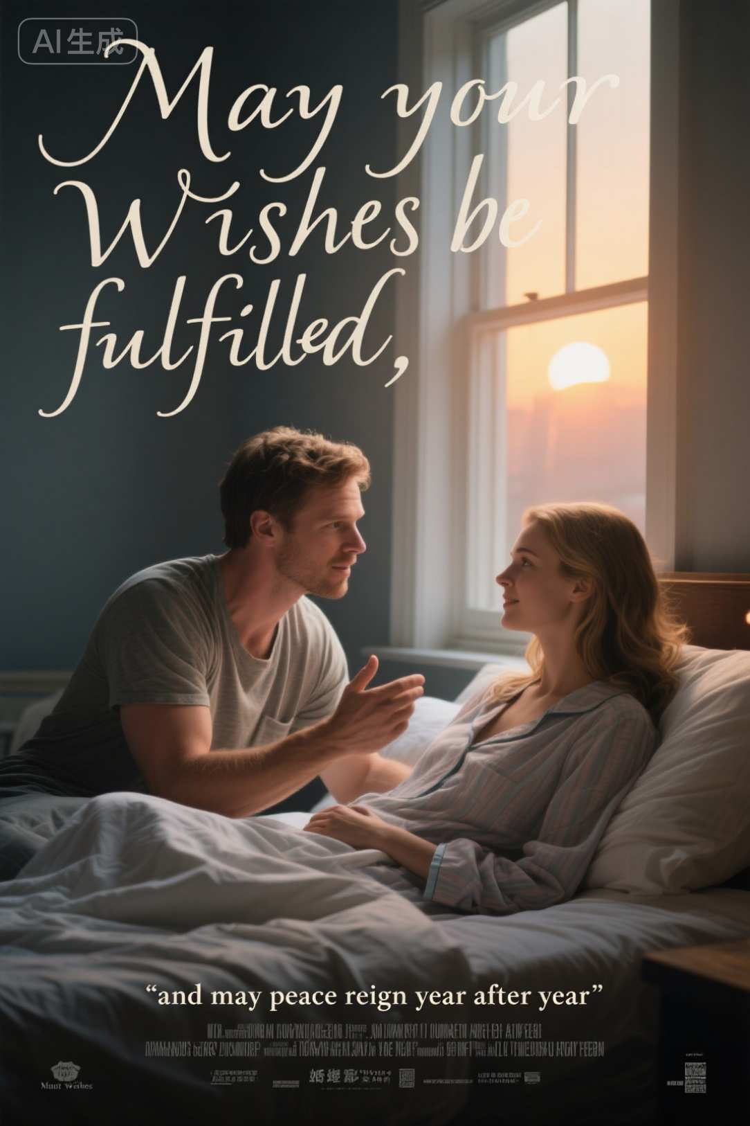 May your wishes be fulfilled, and may peace reign year after year