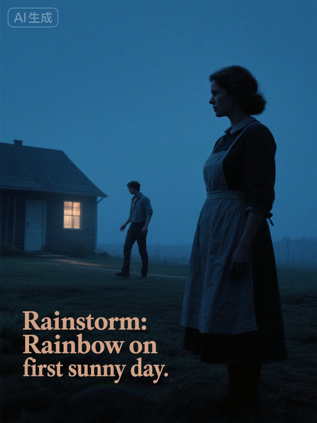 Rainstorm: Rainbow on first sunny day