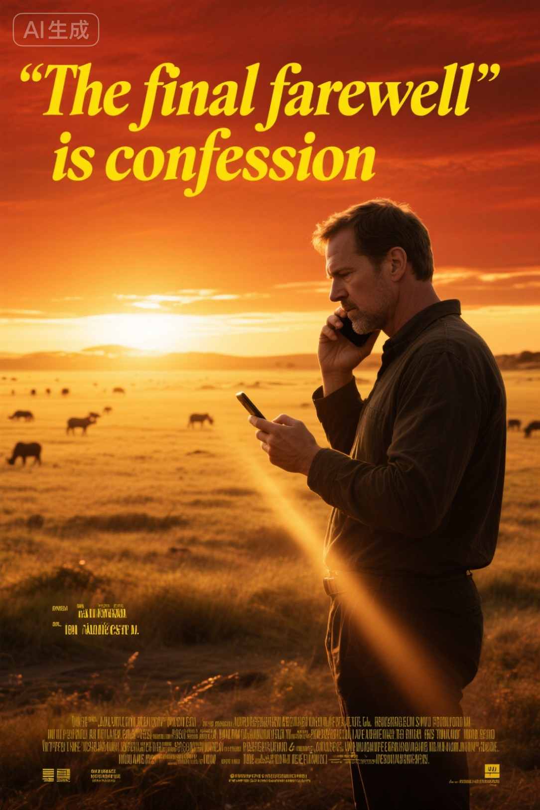 The final farewell is confession