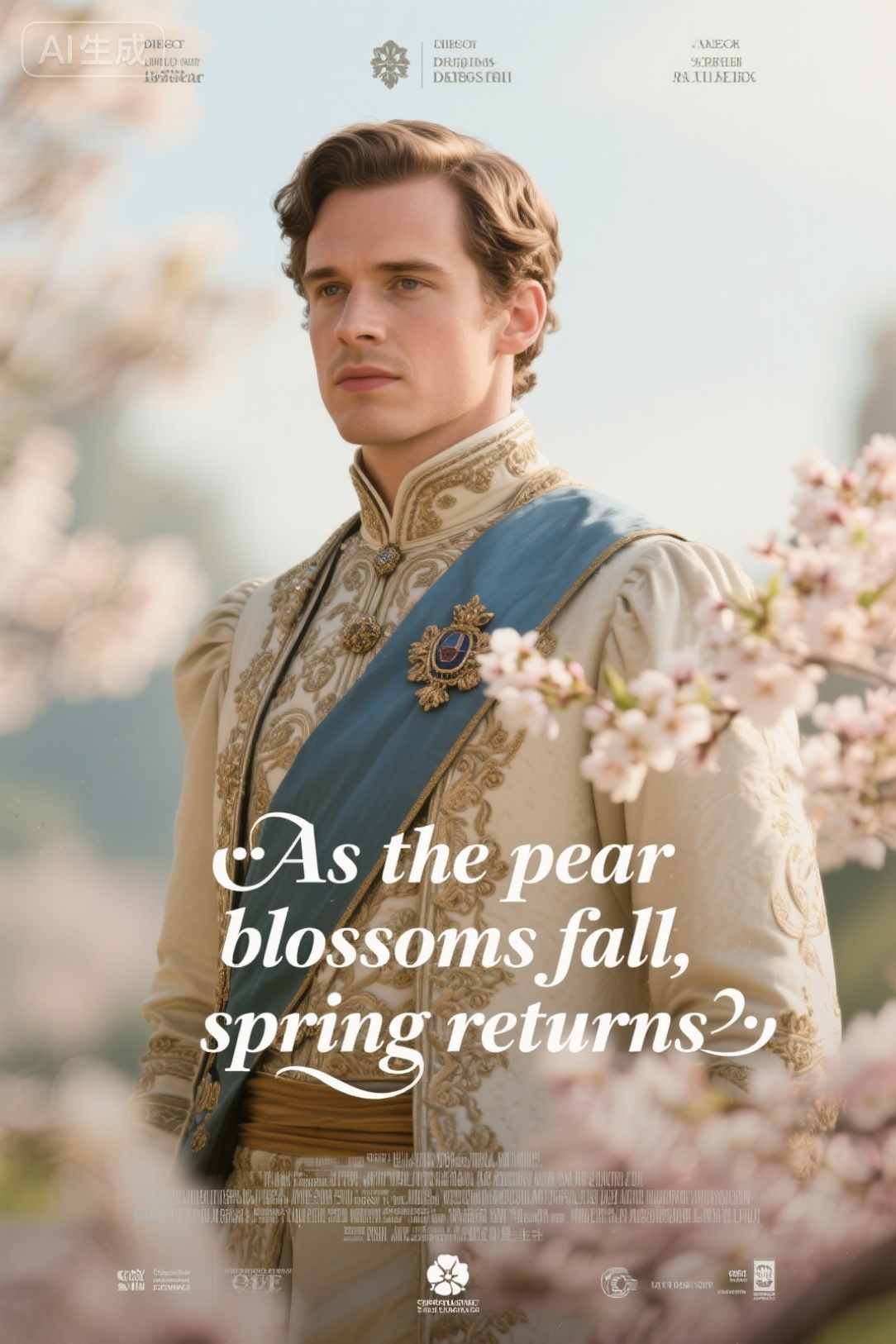 As the pear blossoms fall, spring returns