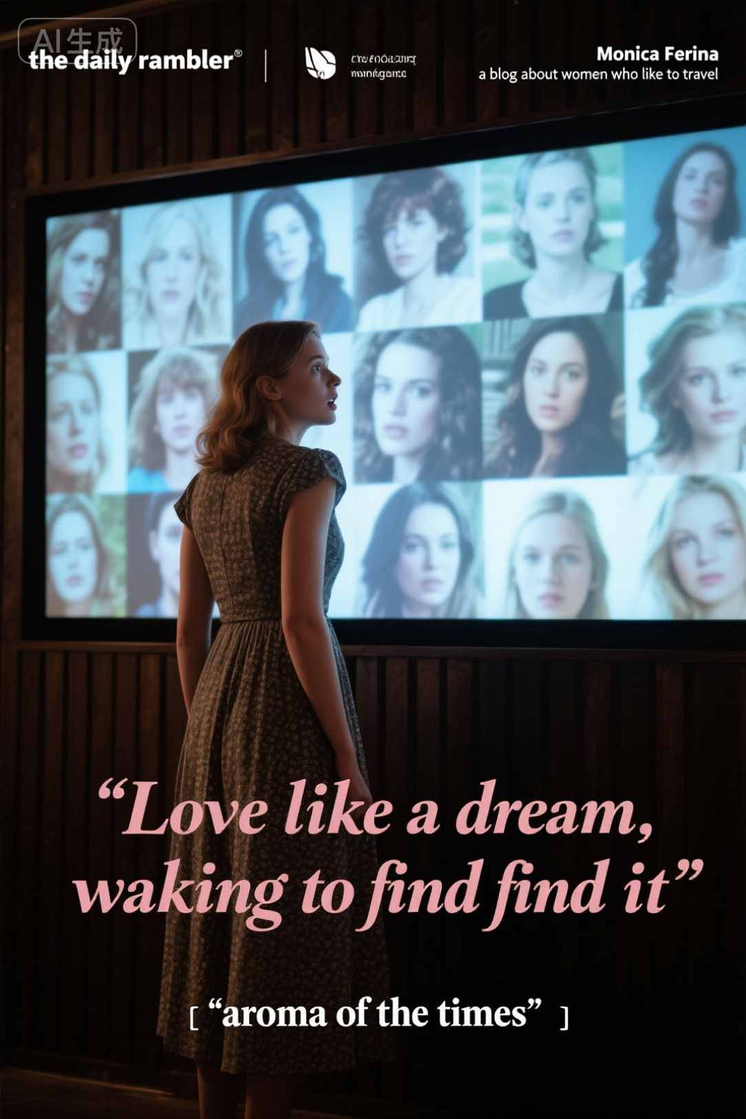 Love like a dream, waking to find it gone