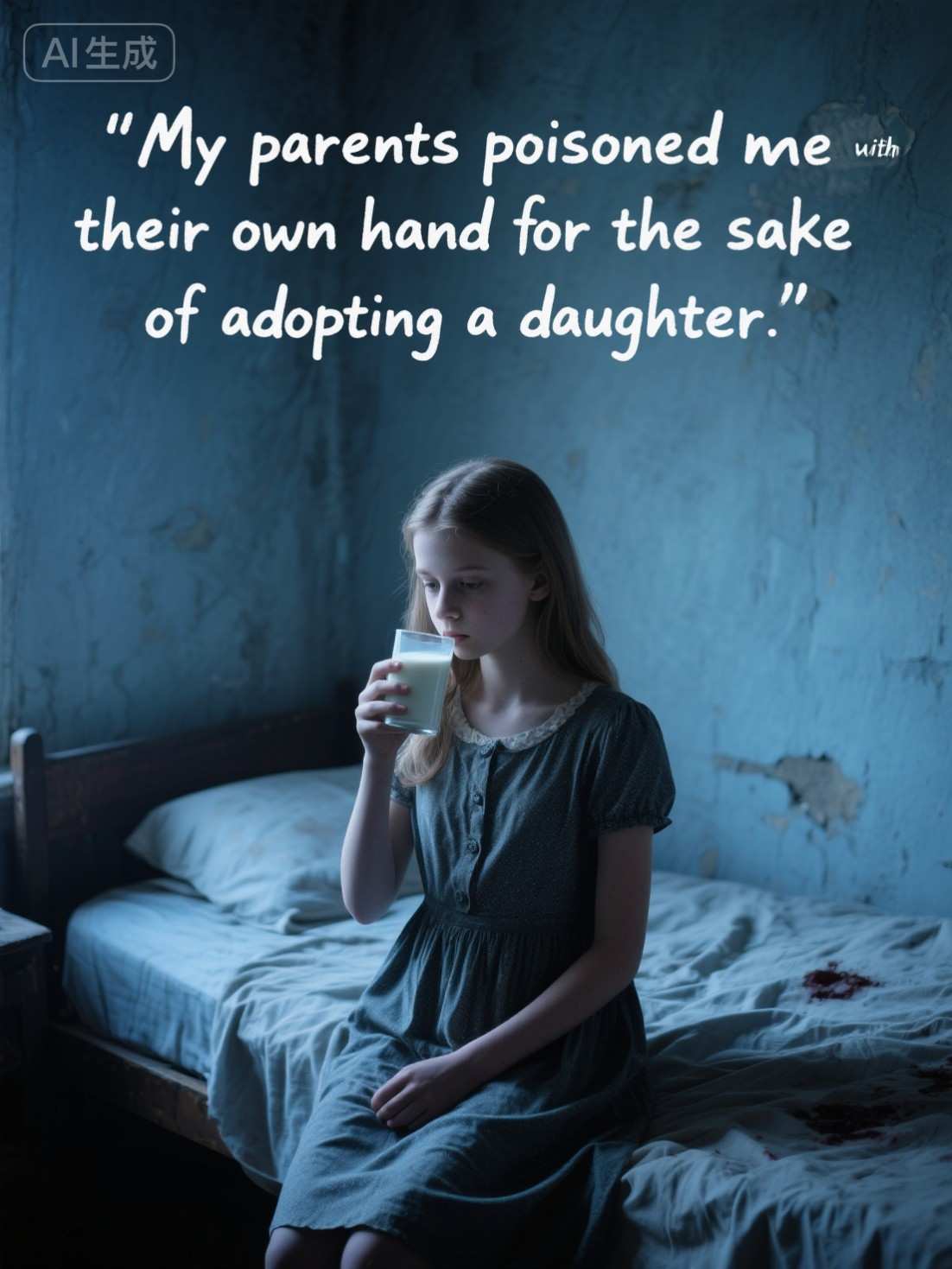 My parents poisoned me with their own hands for the sake of adopting a daughter