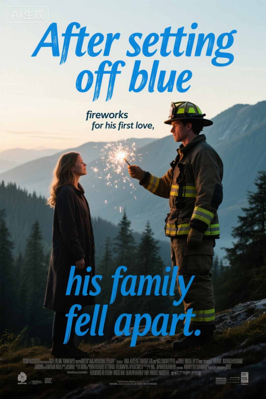 After setting off blue fireworks for his first love, his family fell apart