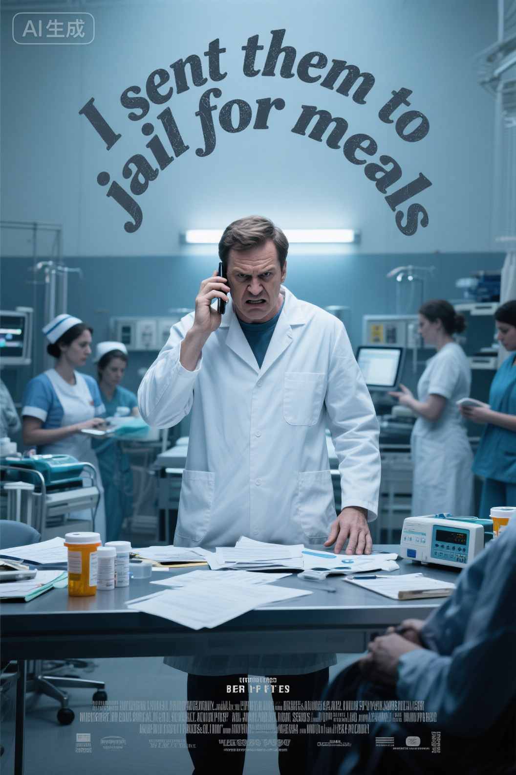 My husband allowed the interns to go to the operating table, and I sent them to jail