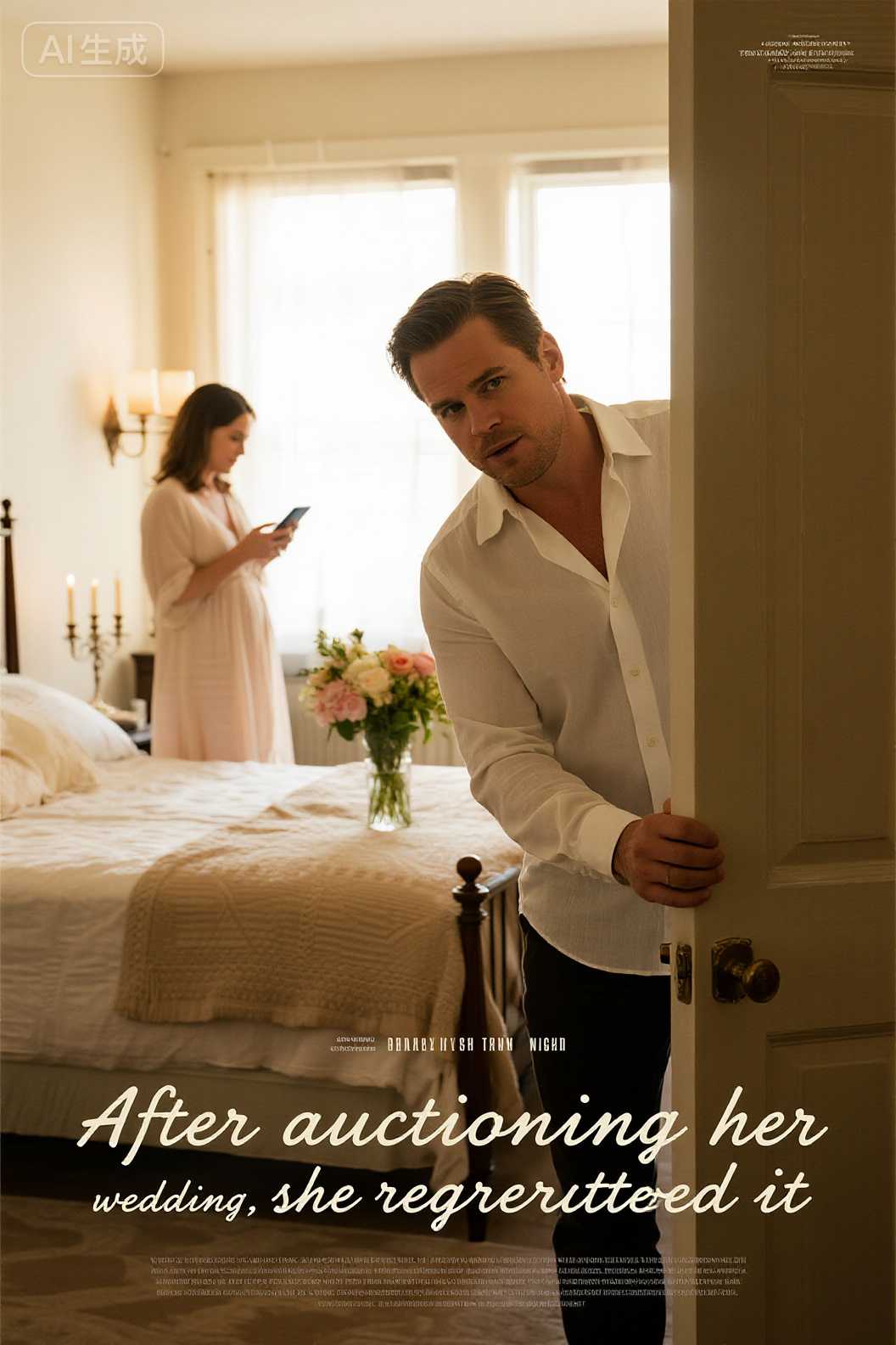 After auctioning her wedding night, she regretted it