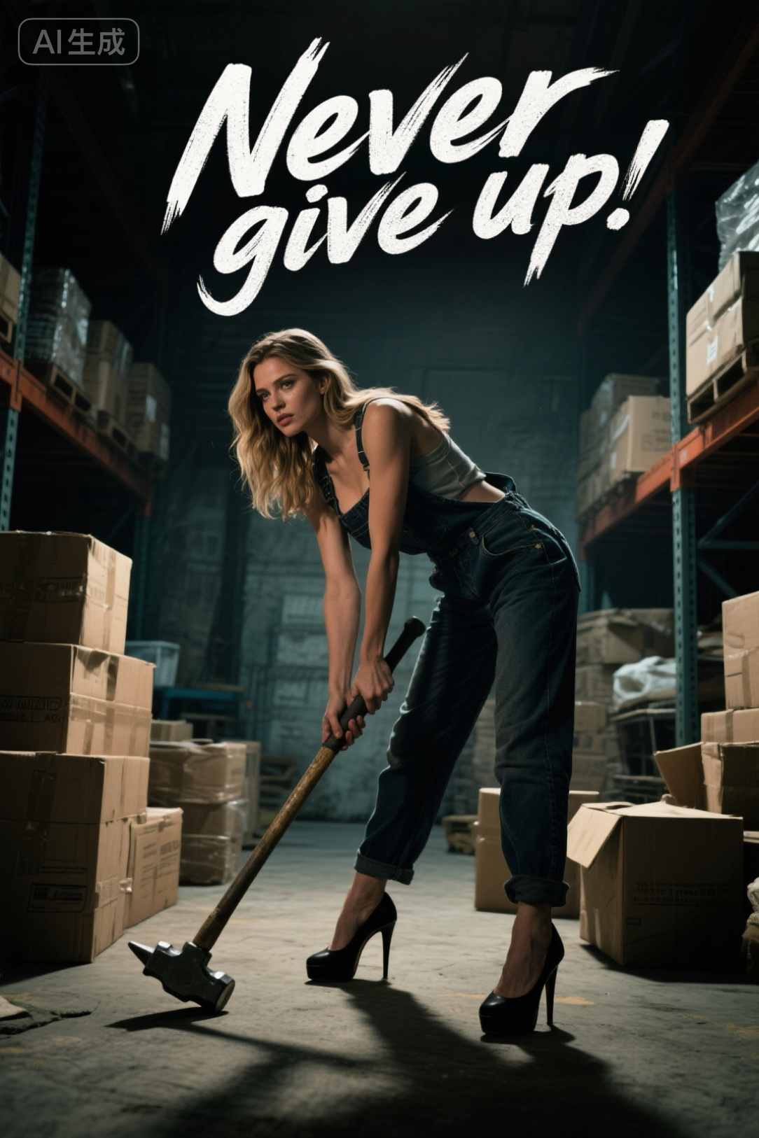 Never give up