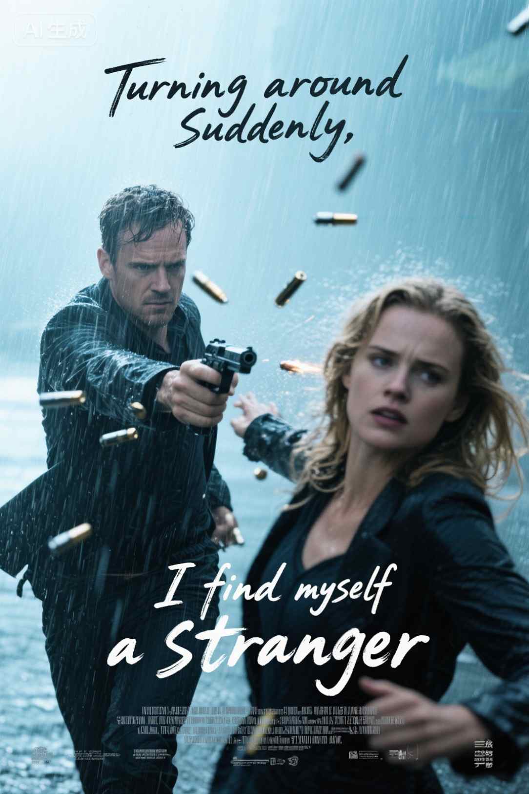 Turning around suddenly, I find myself a stranger