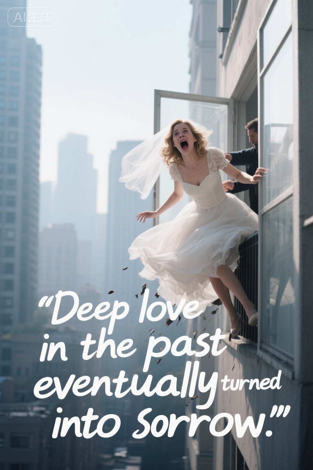 Deep love in the past eventually turned into sorrow