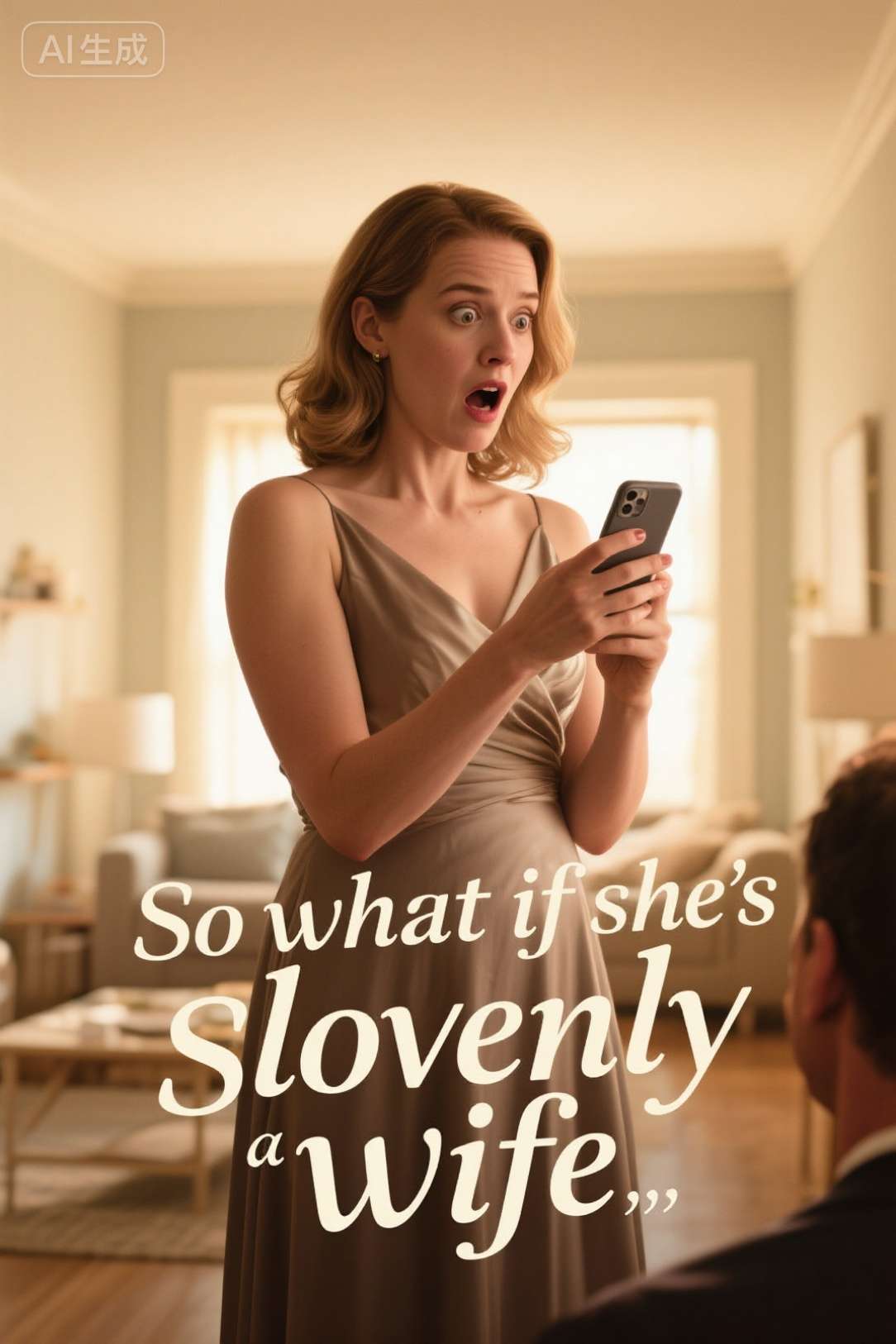 So what if she's a slovenly wife