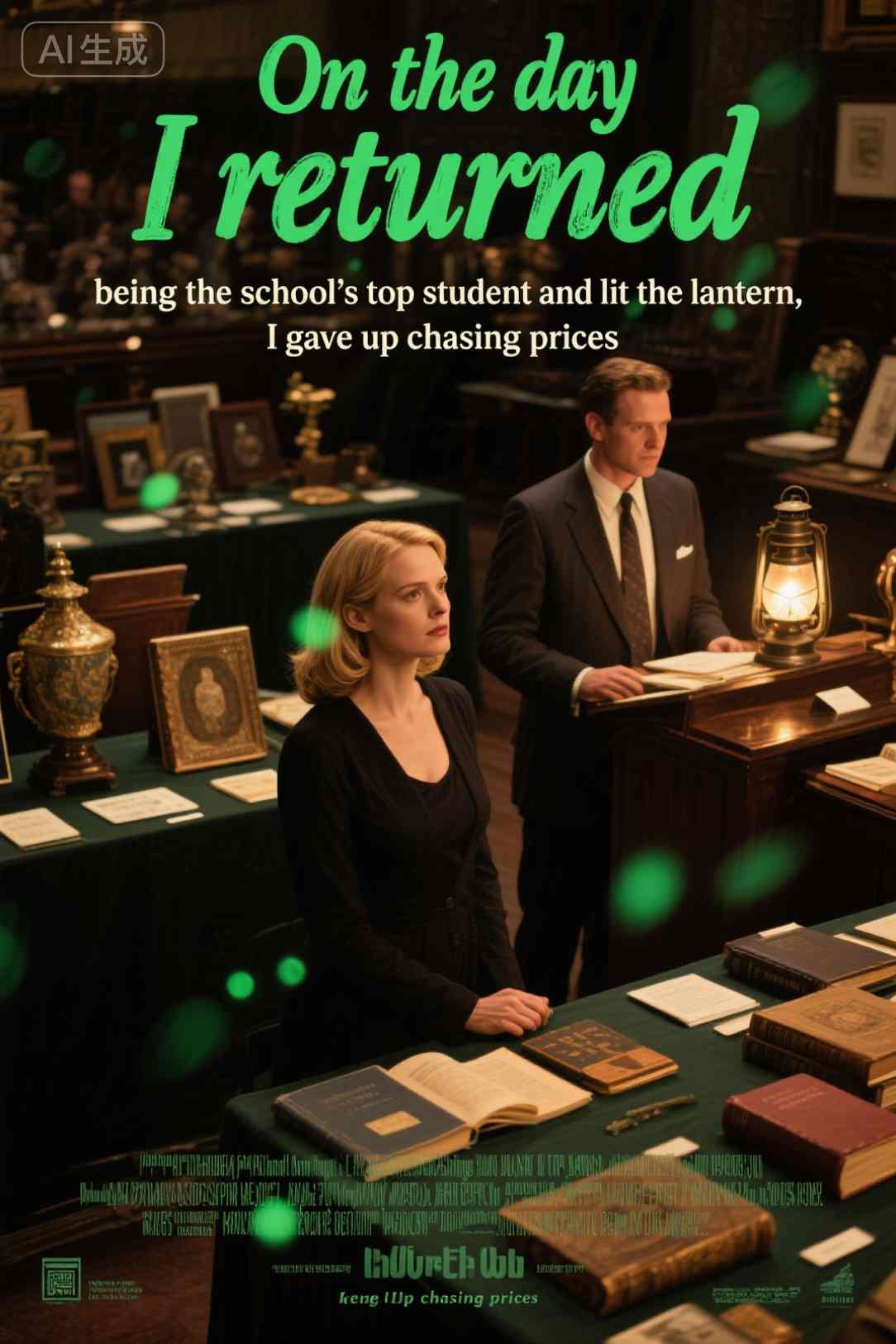 On the day I returned to being the school's top student and lit the lantern, I gave up chasing prices