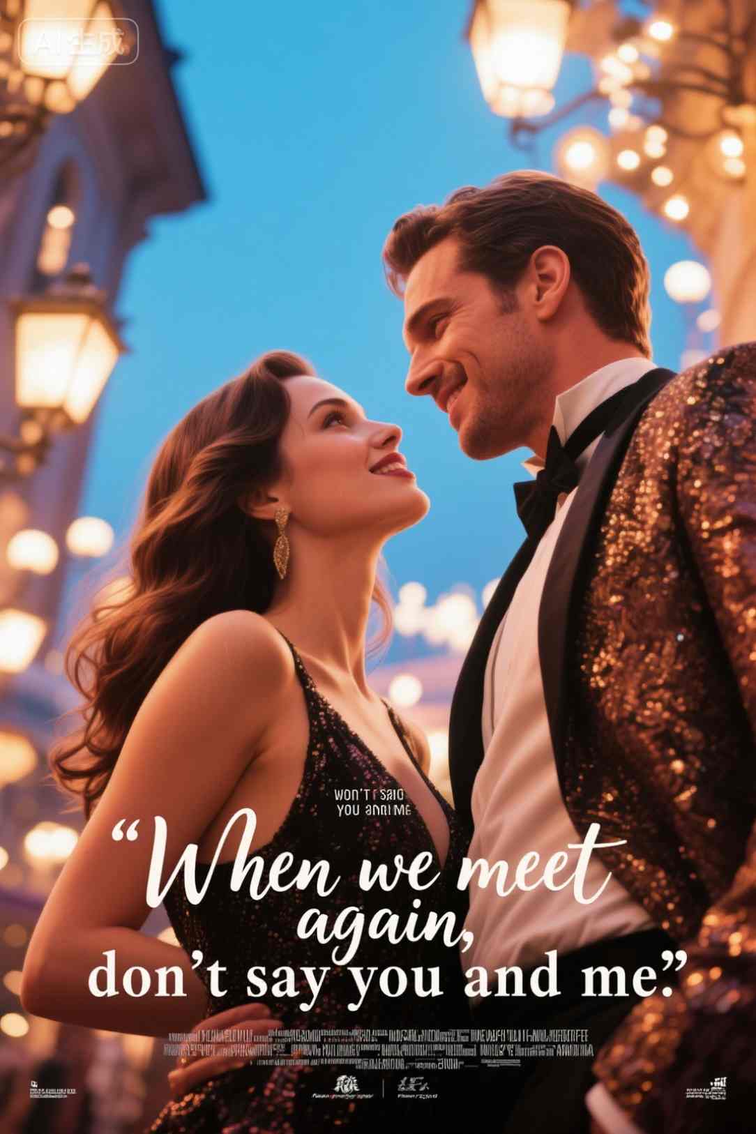 When we meet again, don't say you and me